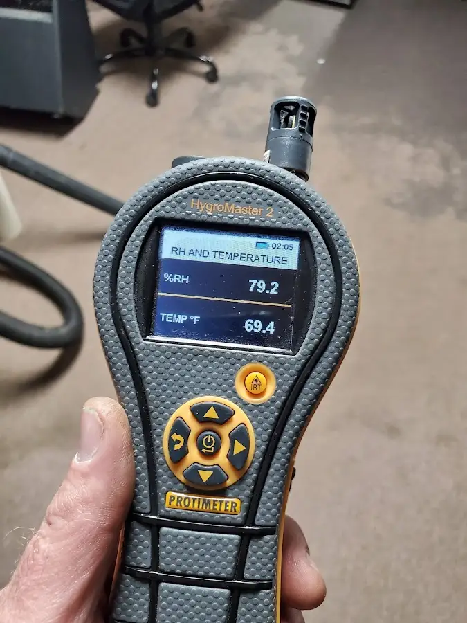 Moisture meter humidity assessment for Mold Remediation & Removal in Tallulah